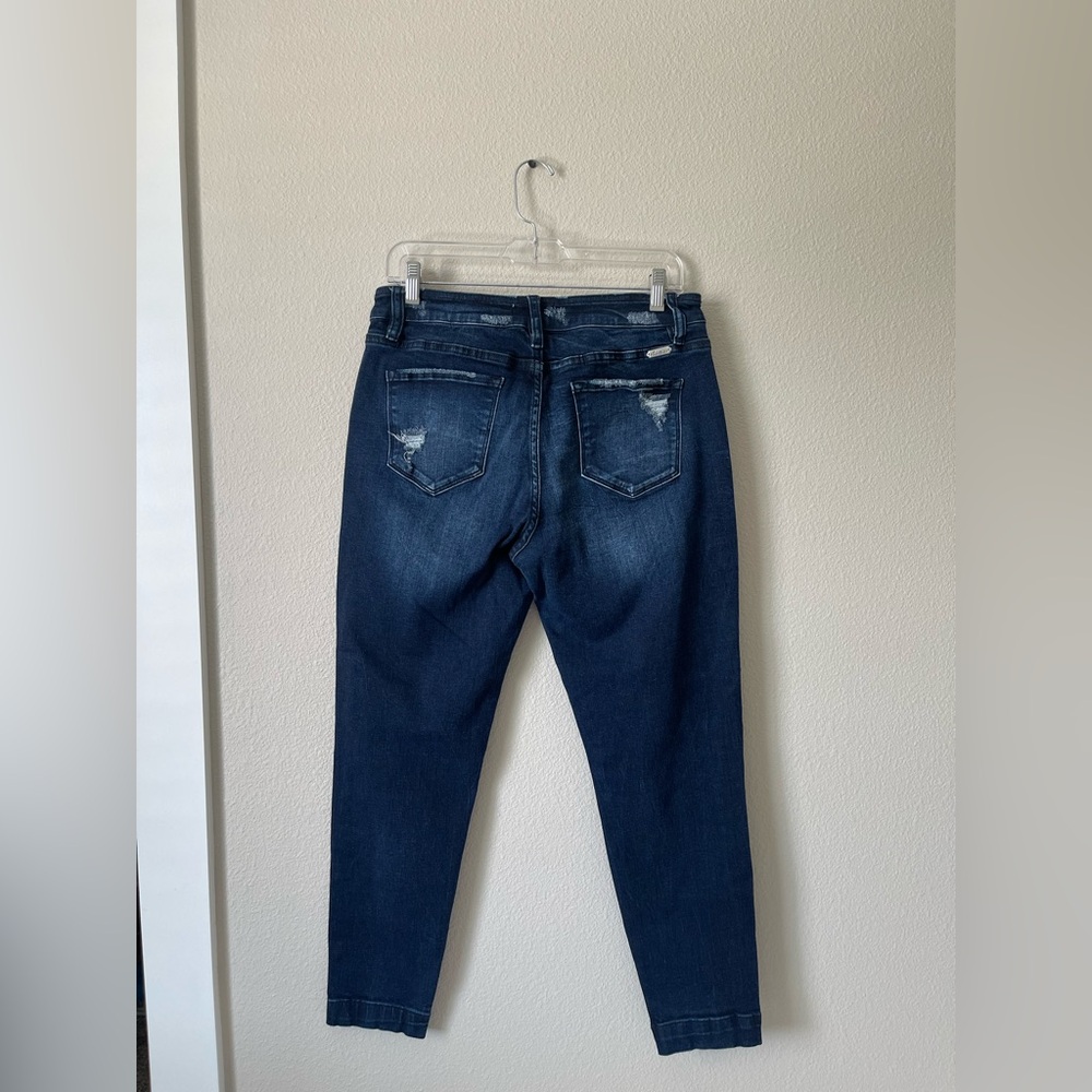 Kancan Mid Rise Ankle Skinny jeans sz 31